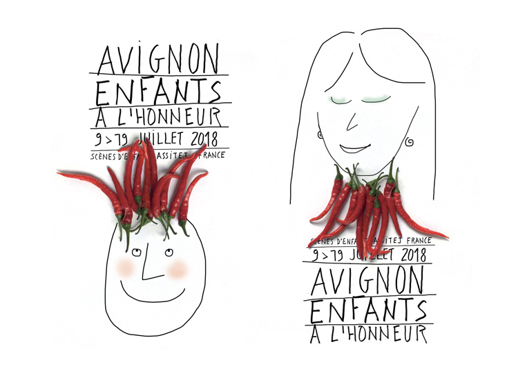 Avignon, enfants à l'honneur se fait beau / belle